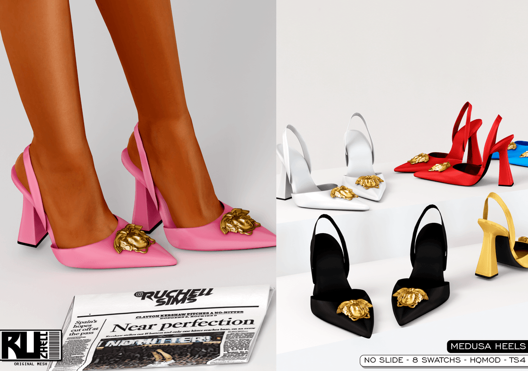 Галерея мода Туфли Medusa Heels #1